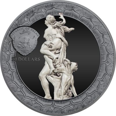 Palau - 2018 - 10 Dollars - Eternal Sculptures Rape of Proserpina