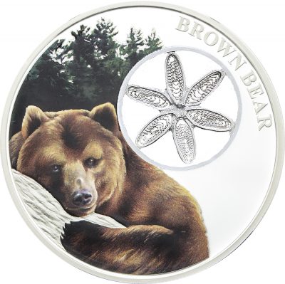 Tokelau - 2015/16/17 - 3x 1 Dollar - Filigree Snowflake Bears Three-Coin Set