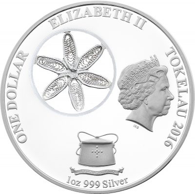 Tokelau - 2015/16/17 - 3x 1 Dollar - Filigree Snowflake Bears Three-Coin Set