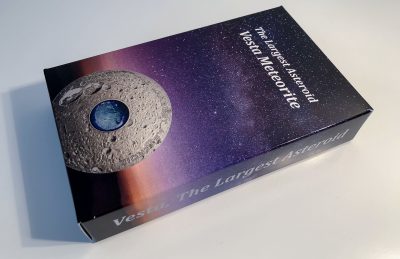 Cook Islands - 2018 - 3x 20 Dollars - Meteorite VESTA the largest astroid