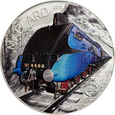 Cook Islands - 2018 - 10 Dollars - Mallard Train