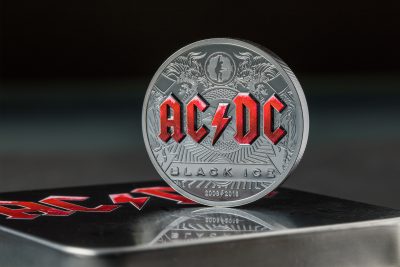 Cook Islands - 2018 - 10 Dollars - AC/DC Black Ice