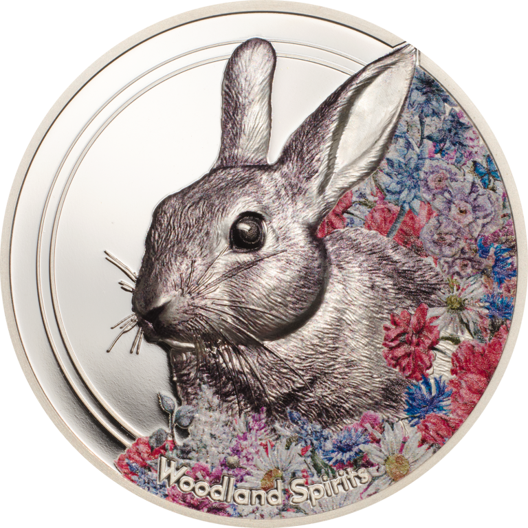 Mongolia - 2019 - 500 Togrog - Woodland Spirits Rabbit - NumisCollect