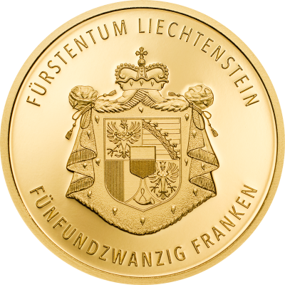 Liechtenstein - 2019 - 25 Franken - 300 Year Liechtenstein GOLD