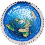 Palau - 2019 - 20 Dollars - Great Conspiracies FLAT EARTH