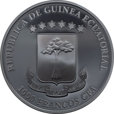 Equatorial Guinea - 2018 - 1000 Francs - Grim Reaper The Death