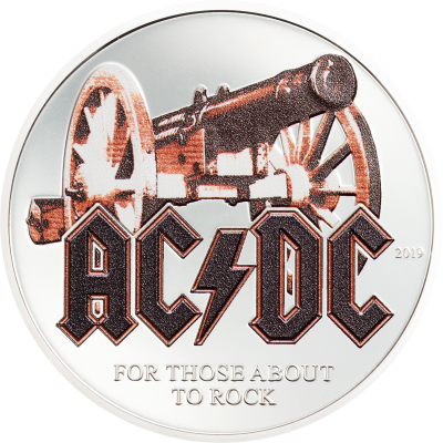 Cook Islands - 2019 - 10 Dollars - AC/DC For Those About to Rock