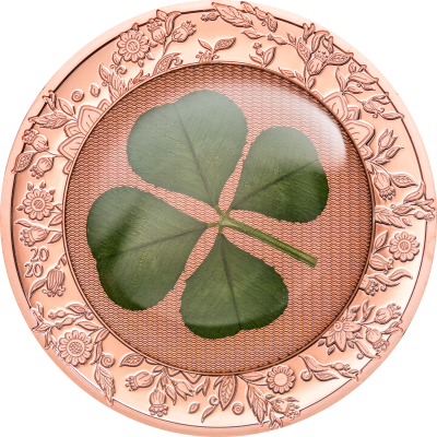 Palau - 2020 - 5 Dollars - Ounce of Luck 2020 Four Leaf Clover