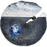 Cook Islands - 2019 - 2 Dollars - Estacado Meteorite