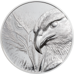 Mongolia - 2020 - 500 Togrog - Majestic Eagle Silver 1oz