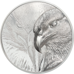 Mongolia - 2020 - 2000 Togrog - Majestic Eagle Silver 3oz