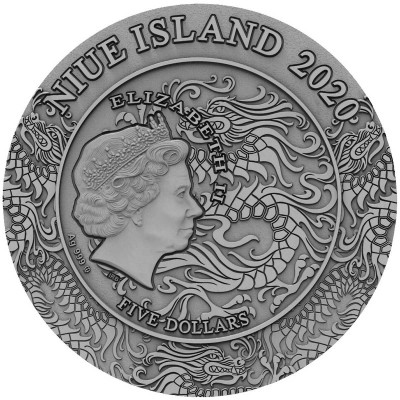 Niue - 2020 - 5 Dollars - Chinese Emperors Qin Shi Huang