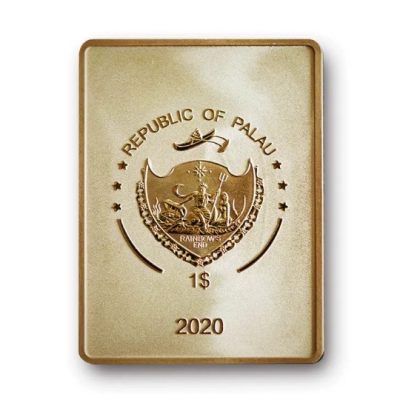 Palau - 2020 - 1 Dollar - Gate of Palace