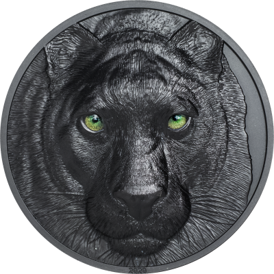 Palau - 2020 - 10 Dollars - Black Panther – Hunters by Night