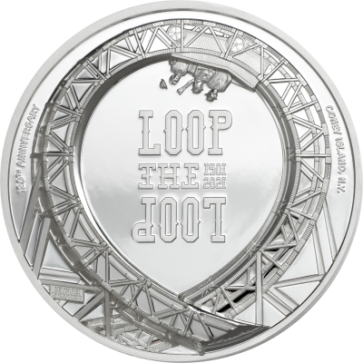 Cook Islands - 2021 - 5 Dollars - Loop the Loop