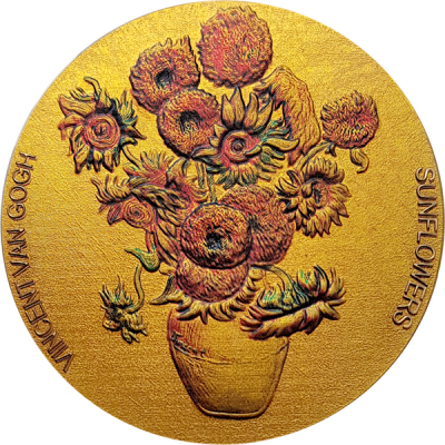 Ghana - 2020 - 10 Cedis - Sunflowers Van Gogh