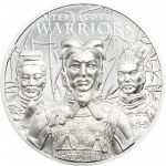 Cook Islands - 2021 - 5 Dollars - Terracotta Warriors Silver 1 oz
