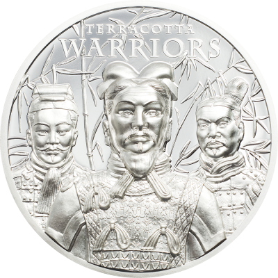 Cook Islands - 2021 - 5 Dollars - Terracotta Warriors Silver 1 oz