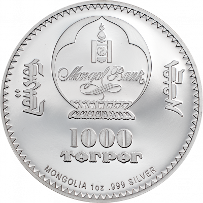 Mongolia - 2021 - 1000 Togrog - Napoleon Bonaparte