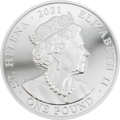 Saint Helena - 2021 - 1 Pound - Napoleon 200th Anniversary 1oz