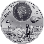 Cook Islands - 2021 - 10 Dollars - Exploration: Voyagers Thirs for Discovery 99 pcs limited black proof edition