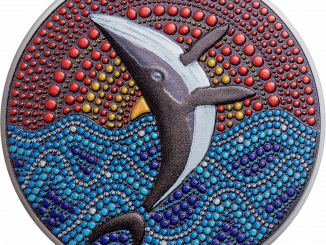 Palau - 2021 - 20 Dollars - Orca Whale / Dot Art series