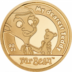 Cook Islands - 2021 - 5 Dollars - Mr. Bean - My Dearest Teddy