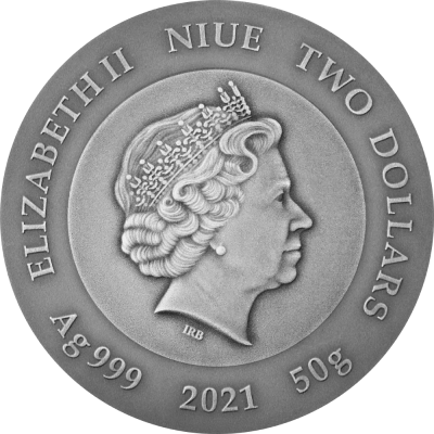 Niue - 2021 - 2 Dollars - Crypto Mining