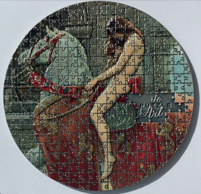 Republic of Cameroon - 2020 - 2000 Francs - Lady Godiva Puzzle Art