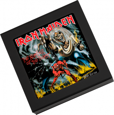 Cook Islands - 2022 - 5 Dollars - Iron Maiden The Number of the Beast