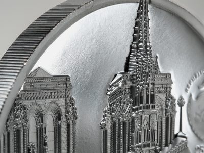 Palau - 2021 - 25 Dollars - Tiffany Art Metropolis Paris 5oz silver BP