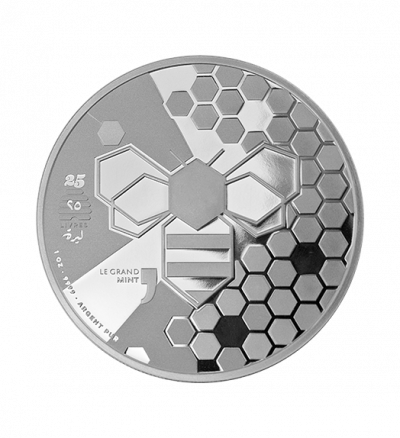 The Bee 2019 1 oz Silver Proof Round - Wonderful World Series