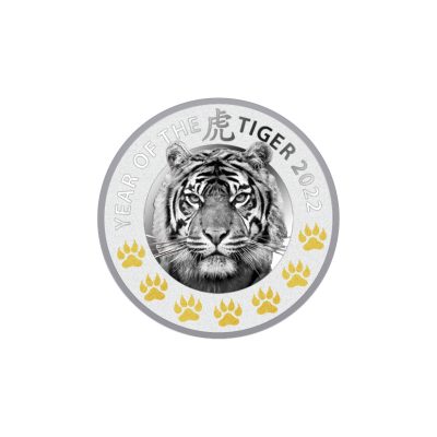 Niue - 2022 - 1 Dollar - Year of the Tiger 7 Elements