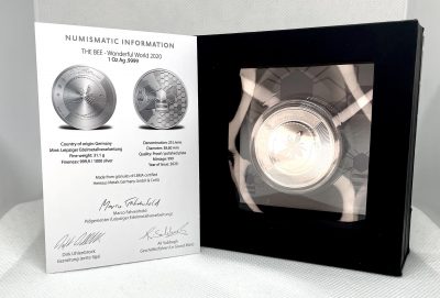 The Bee 2020 1 oz Silver Proof Round - Wonderful World Series