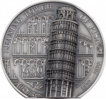 Cook Islands - 2022 - 25 Dollars - Leaning Tower of Pisa