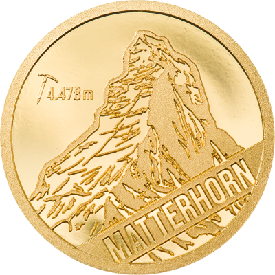 Cook Islands - 2022 - 5 Dollars - Matterhorn