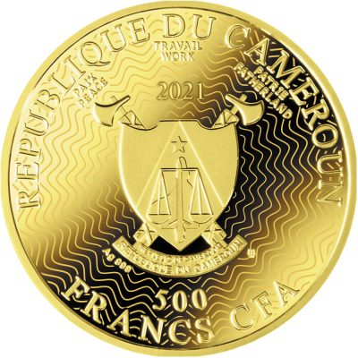 Republic of Cameroon - 2021 - 500 CFA Francs - The Tree of Happiness
