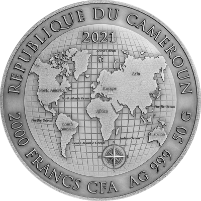 Cameroon - 2021 - 2000 Francs - Gold Rush