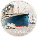 Cook Islands - 2022 - 5 Dollars - Silver 1 oz - Titanic