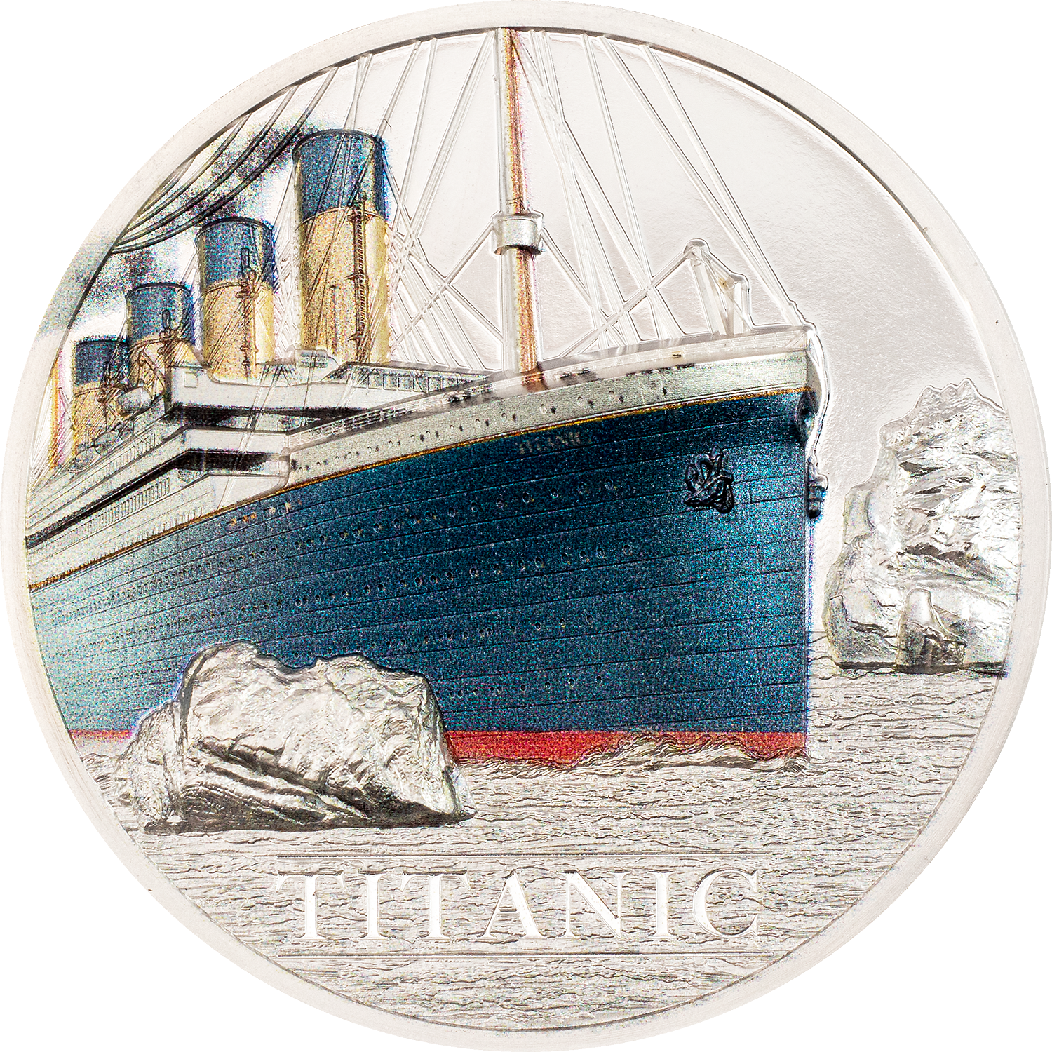 Cook Islands - 2022 - 5 Dollars - Titanic 1oz silver