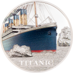 Cook Islands - 2022 - 20 Dollars - Silver 3 oz - Titanic