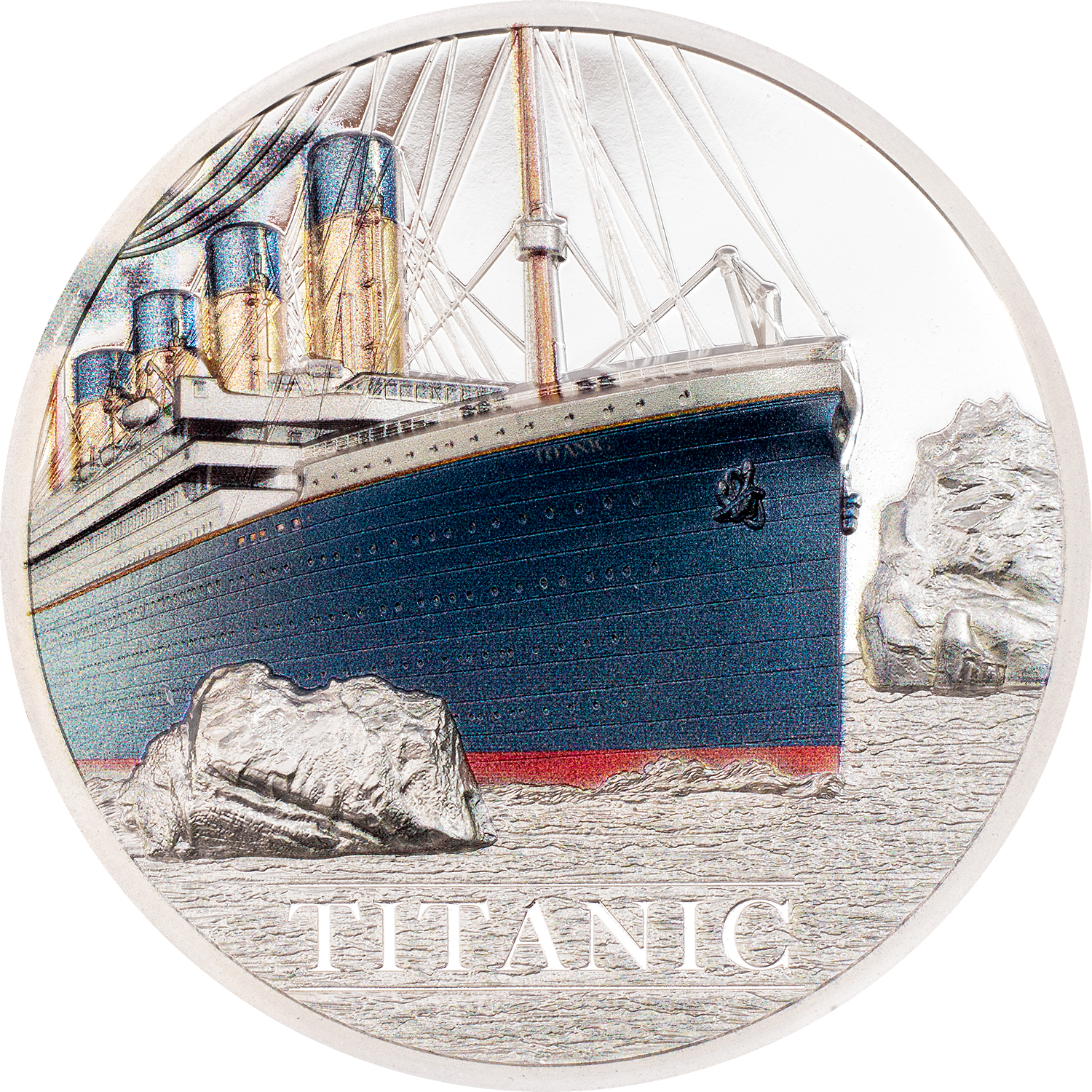 Cook Islands - 2022 - 20 Dollars - Titanic 3oz silver