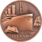 Cook Islands - 2022 - 1 Dollar - Copper - Titanic