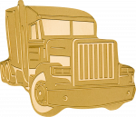 Palau - 2022 - 1 Dollar - Golden Truck