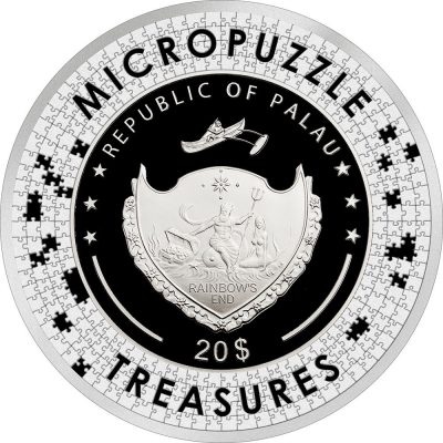 Palau - 2021 - 20 Dollars - Reverie by Mucha