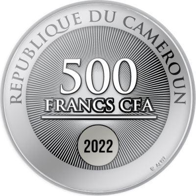 Republic of Cameroon - 2022 - 500 CFA francs - Good luck