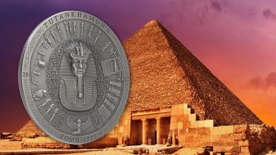 Cook Islands - 2022 - 20 Dollars - Tutankhamun's Tomb Antique