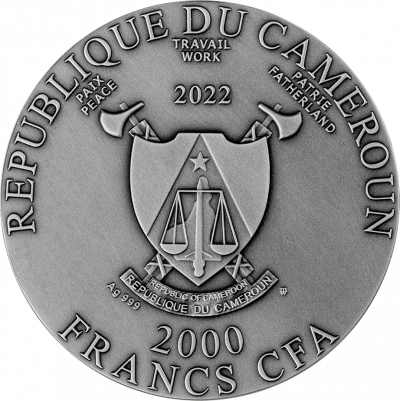 Republic of Cameroon - 2022 - 2000 CFA Francs - Lilith