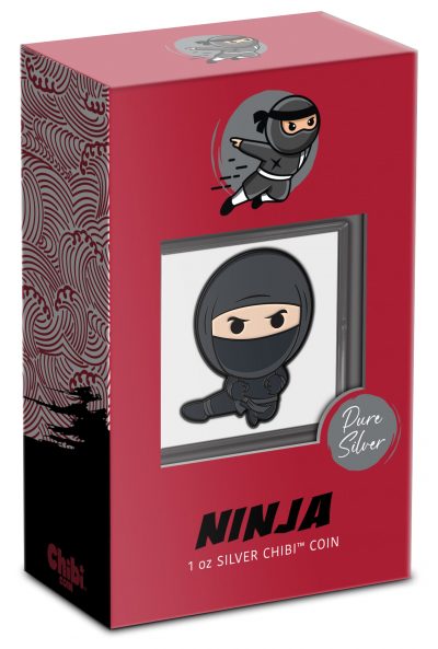 Niue - 2022 - 2 Dollars - Ninja Chibi