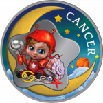 Ghana - 2022 - 2 Cedis - Baby Zodiac Cancer